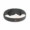 Charlie's Pet Hooded Dog Nest Charcoal 90x90x20cm Charlies