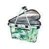 Sachi Insulated Carry Basket with Lid - Jungle Leaf