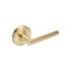 Zanda 80mm Satin Brass Non Handed Baxter Dummy Set