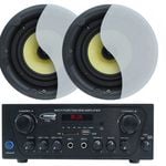 Weconic Bluetooth Amplifier + 2x8" Ceiling Speakers