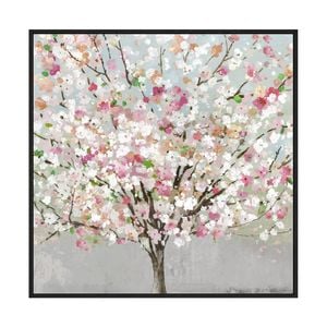 Artey | Spring Love - Framed Canvas - Black Frame - 50 x 50cm