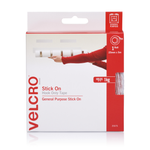 VELCRO 25mm x 5m White Hook Only Tape