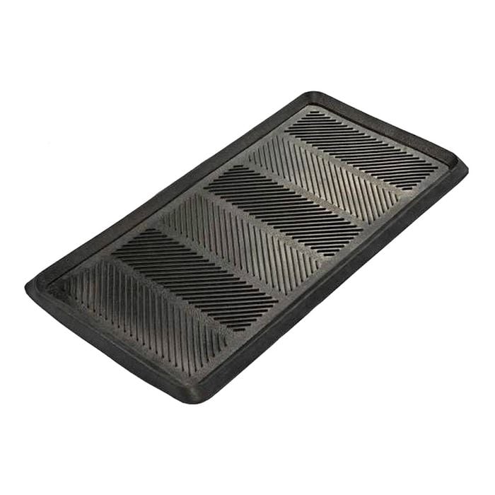  Axton 80 x 40cm Black Rubber Boot Tray