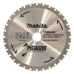 Makita 150mm 32T Metal Circ Saw Blade B-47117