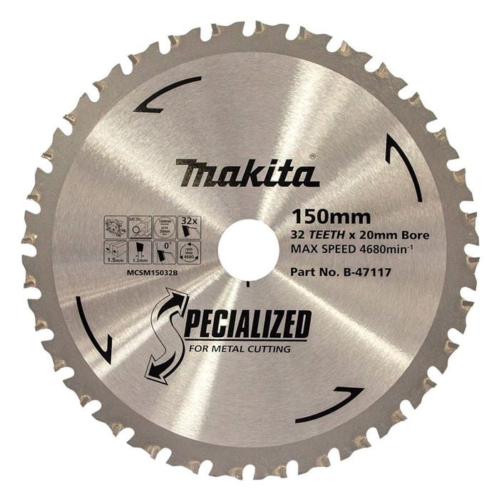 Makita 150mm 32T Metal Circ Saw Blade B-47117