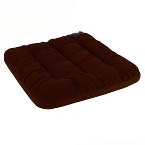 Catzon Heated Seat Cushion Far Infrared Fast-heating Soft Butt Pad-brown