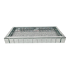 Elegant Collections Large Rectangle Vogue Mirror Tray