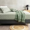 Park Avenue Egyptian Cotton Flannelette Sheet Pillow Case Set Check Queen