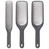 Zyliss Stainless Steel Rasp Coarse Fine Grater Shredder Kitchenware Combo Set