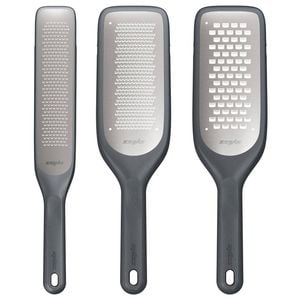 Zyliss Stainless Steel Rasp Coarse Fine Grater Shredder Kitchenware Combo Set