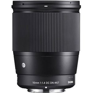 Sigma 16mm F/1.4 Dc Dn Contemporary Lens For Sony E-mount
