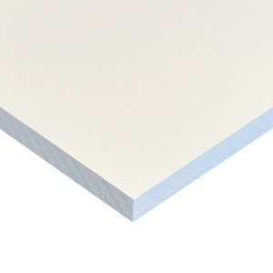 1220 x 800 x 16mm White Versatile PVC UV Foam Board
