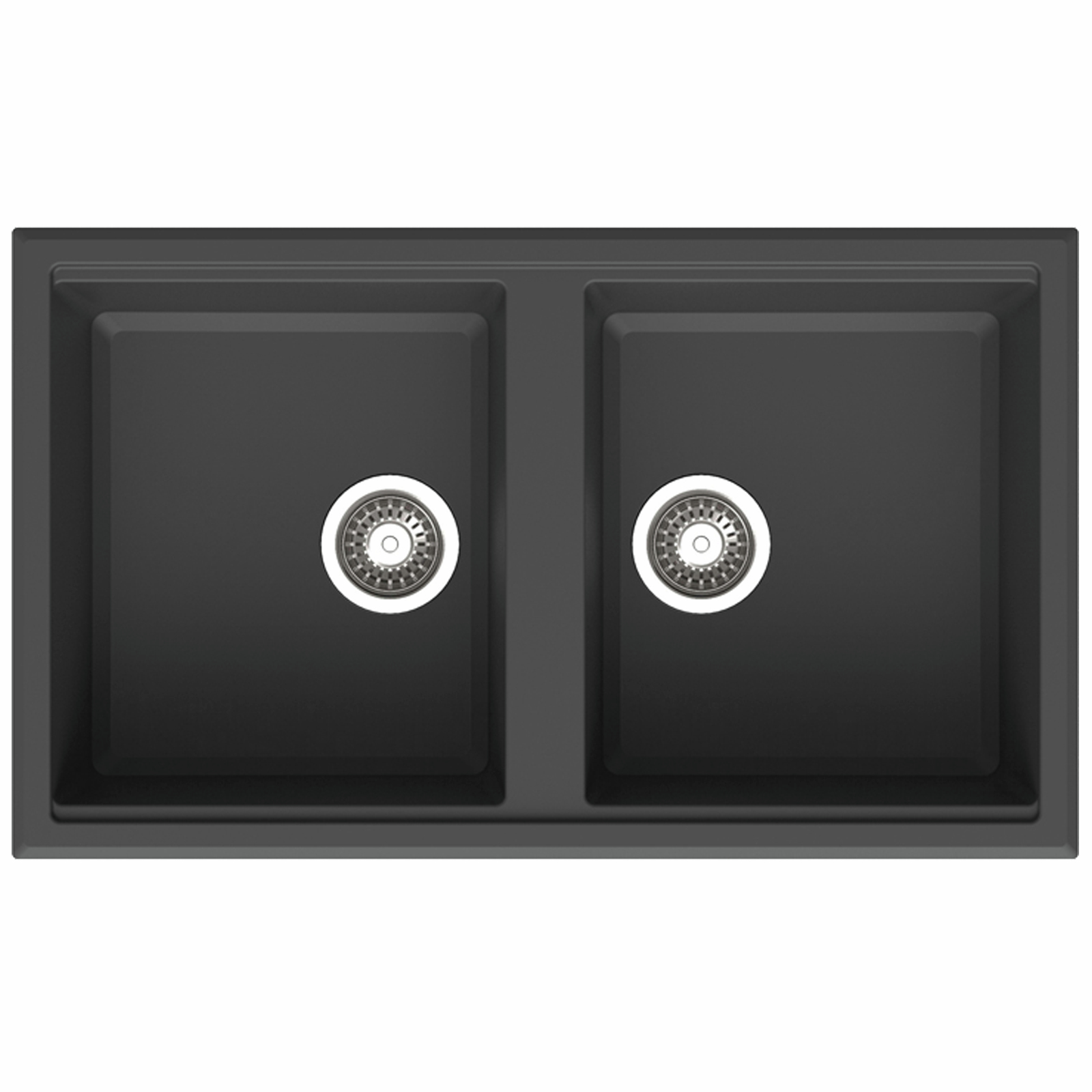 Mondella Black Rumba Double Bowl Sink product image