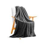 Soga Throw Blanket Warm Thick Flannel Coverlet