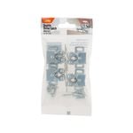 Taskmaster Zinc Double Roller Catch - 4 Pack