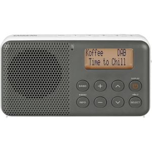 Dab+ / Fm-Rds / Travel Radio Rechargeable Compact Portable