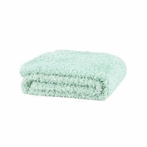 J.Elliot Lyla Faux Sheep Fur Throw Rug Mint