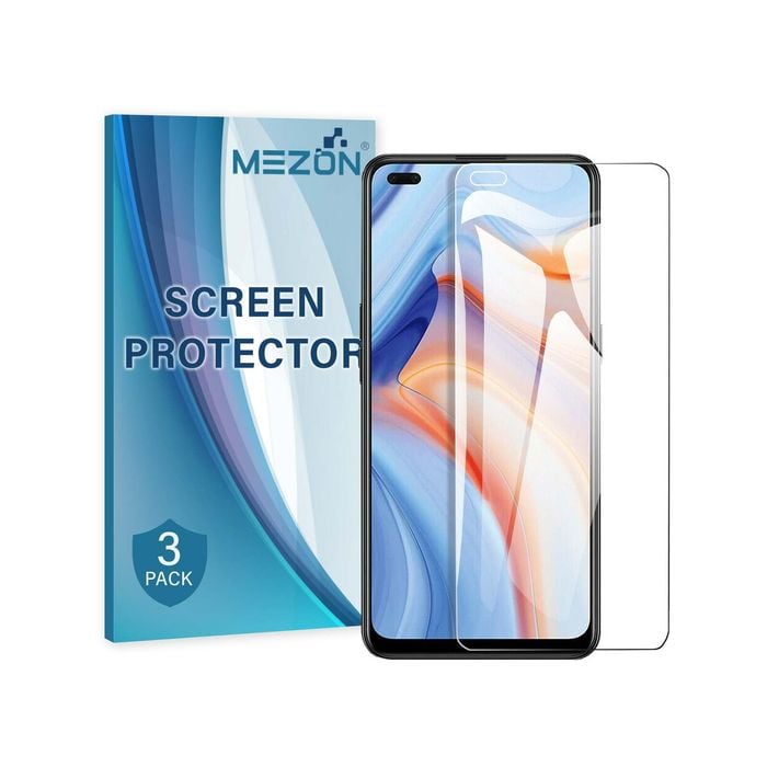 3 Pack MEZON OPPO Reno4 5G Ultra Clear Film Screen Protectors