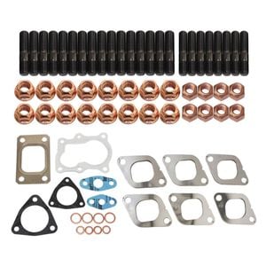 Permaseal Mls-r Turbo & Exhaust Manifold Installation Stud & Gasket Kit For Nissan Patrol Gu Y61 Td42t 4.2l
