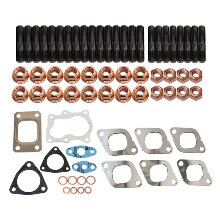 Permaseal Mls-r Turbo & Exhaust Manifold Installation Stud & Gasket Kit For Nissan Patrol Gu Y61 Td42t 4.2l