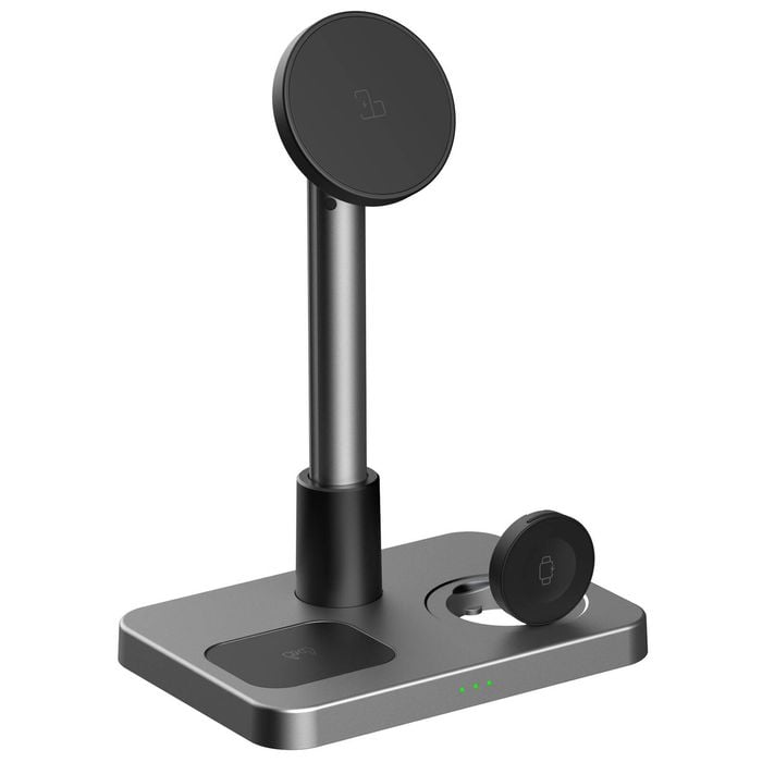 TODO 3 in 1 Wireless Phone Charger 15W Fast Charge Earphone Watch Magnetic Charge Stand
