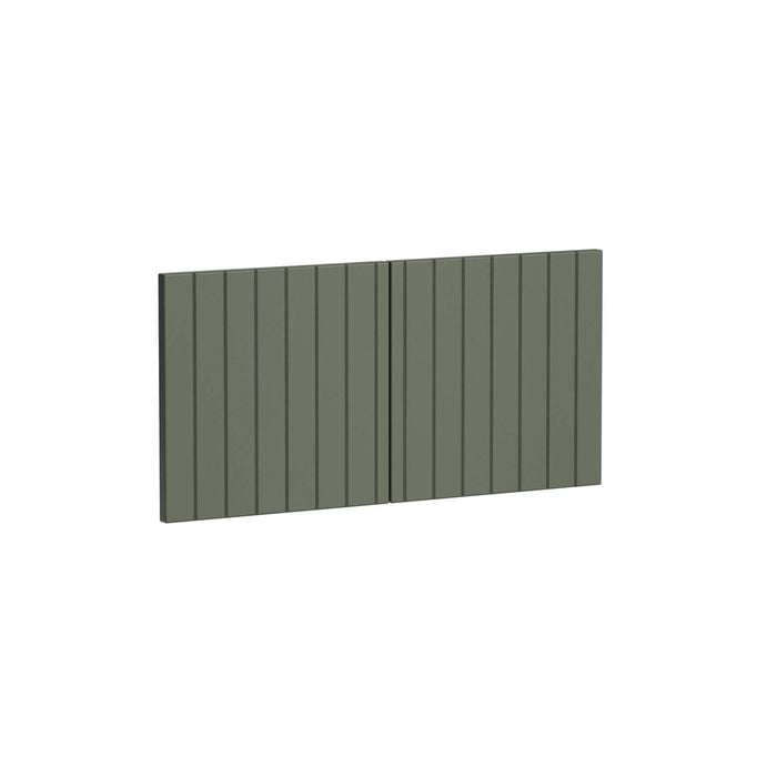 Kaboodle 750mm Saltbush V-Groove Overhead Doors - 2 Pack