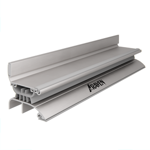 Raven RP4 Door Bottom Clear 926mm - Clear Anodised