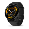 Garmin Venu® 3, Slate Stainless Steel Bezel with Black Case