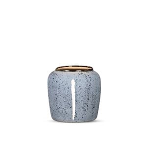 SOGA 21x22cm Ceramic Vase – Grey