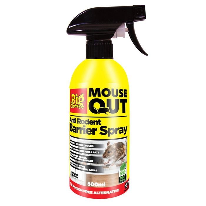 The Big Cheese 500ml Mouse Out Anti Rodent Barrier Spray
