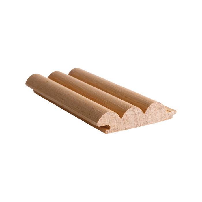 Easycraft 21mm 2700 x 78mm Tasmanian Oak Select Contours Groove General Purpose Lining Groove