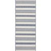 The Rug Connection Seabrook Drift Blue 400x80cm Rug