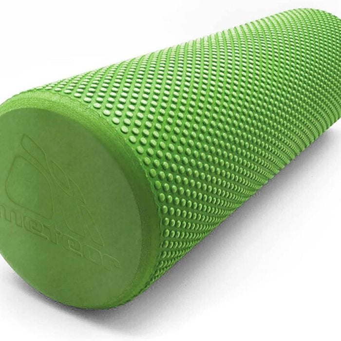 METEOR Green 60cm Dotted Foam Roller for Exercise & Therapy