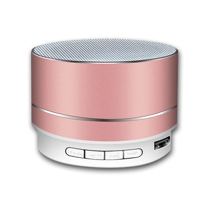 Portable Wireless Handsfree Rechargeable Bluetooth Speakers (Pink)