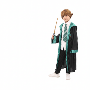 More Than Party Kids Slytherin House Cape Hooded Costume 95cm