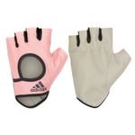 Adidas Womens Essential Gym Gloves Sports Weight Lifting Training  Pink  Large