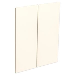 Kaboodle Antique White Modern Corner Wall Cabinet Door - 2 Pack - Modern