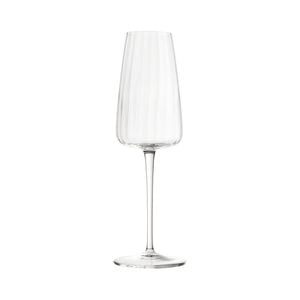 Luigi Bormioli Optica Set Of 4 Flutes 210ml