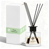 Nicola Spring Glass Reed Diffuser 200ml - Sage Retreat - Herbal Spa Fragrance With 8 Reeds Long Lasting Aromatherapy