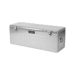 Thunderbox 1110 x 370 x 410mm Aluminium Checker Plate Toolbox