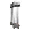 Partenope Fitness 10 pcs Wall Mounted Barbells Rack