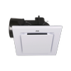 Click 250mm White Ducted Exhaust Fan - Square