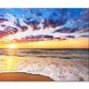 Brilliant Ocean Beach Sunrise   Print 100% Australian Made 75 x 50cm  (Stretched)