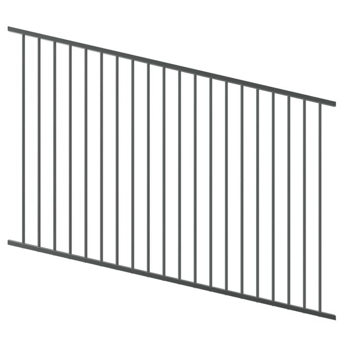ProtectorAl 1201 - 2400 x 1200mm Monument Raked Up to 15º Flat Top Pool Fence Panel