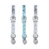 3x Paws & Claws Pet/Cat Adjustable 26-32x1cm Glitter Neck Collar Strap Assorted