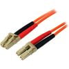 Startech.com 2m Fiber Optic Cable - Multimode Duplex 50/125 - Lszh Fiber Jumper Cord - Lc/lc
