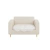 SOGA Faux Fur Throw Blanket White 1-Seater 90 x 90cm Polyester