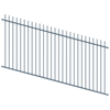 ProtectorAl 1201 - 2400 x 1200mm Deep Ocean Raked Up to 15º Picket Top Pool Fence Panel