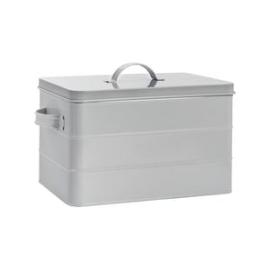 Harbour Housewares Vintage Metal Storage Canister - 15L