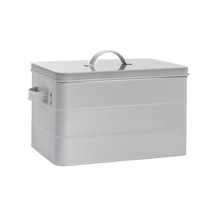Harbour Housewares Vintage Metal Storage Canister - 15L